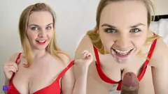 Redare Sora vitregă îl ajută pe fratele vitreg să ejaculeze în HD