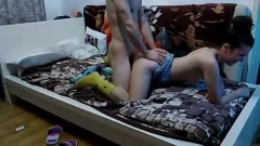 Play Petite Brunette College Roommates in Intense Hard Rough Sex