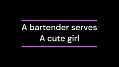 Play Cum-Covered Bartender: A Night of Sex and Bukkake in the Rec-Room