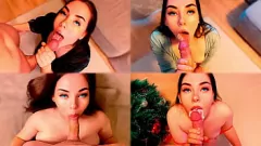 Reproducir Compilación de bocas llenas de semen: chicas amateur calientes tomando grandes pollas