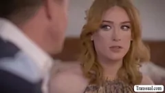 Play Shemale Stepsis & Stepbro Anal Delight in Lingerie
