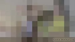 تشغيل يهيمن جبهة مورو الشقراء مع الديك الضخم واللعب الشرجي