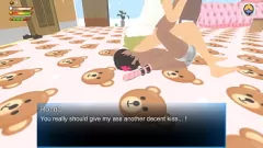 Afspelen Dominante MILF in 3D-spel geeft student een vernederende pak slaag en massage in een Femdom worstelwedstrijd