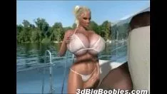 Odtwórz 3d blondynka z grzechami broddingnagian!